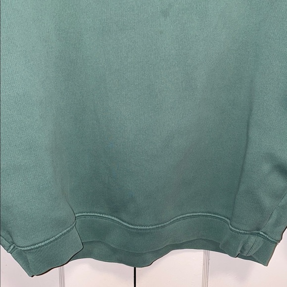 Zara Small Green Crewneck Sweater with Oversized Fit - Picture 6 of 14